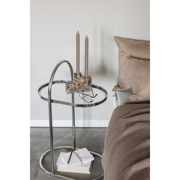 Măsuță auxiliară din oțel inoxidabil 34,5x51 cm Moves – Mette Ditmer Denmark-image-4