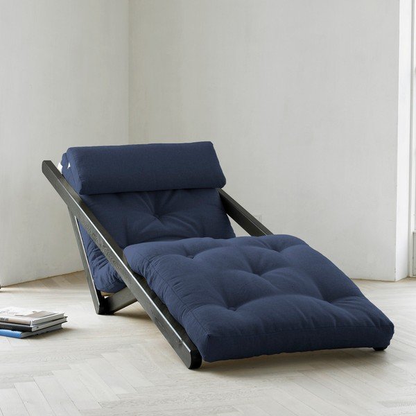 Fotoliu Karup Figo, Wenge/Navy, 70 cm-image-1