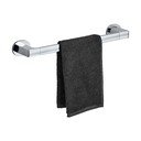 Suport pentru prosoape argintiu lucios autoadeziv din oțel inoxidabil Maribor – Wenko