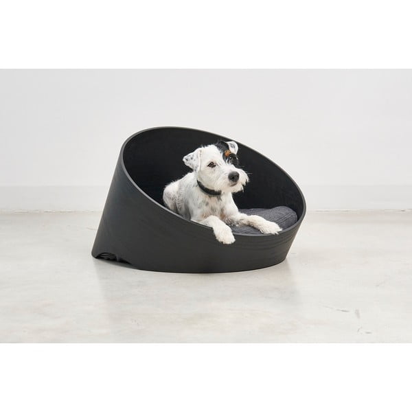 Pat pentru animale de companie negru 75x60 cm Covo Ash Black/Anthracite S – MiaCara-image-3