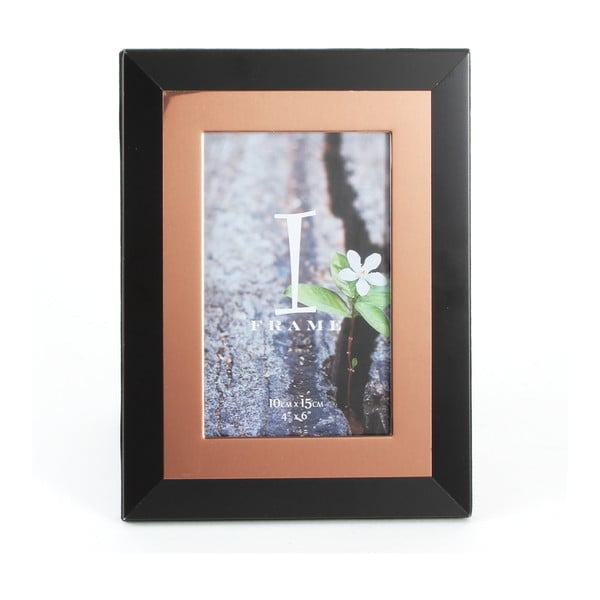 Ramă foto Juliana Impressions Black & Copper Finish, 16,5 x 21,5 cm, negru - arămiu