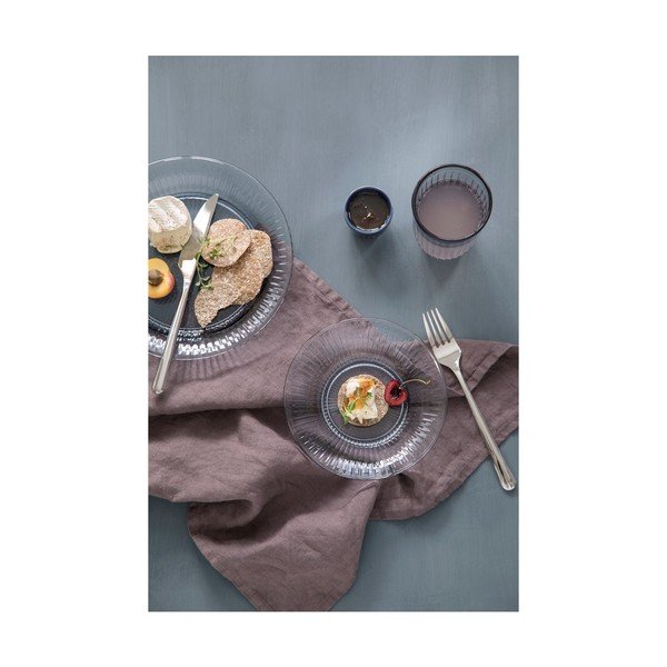 Set 2 pahare din sticlă Kähler Design Hammershoi, 330 ml, albastru-image-3