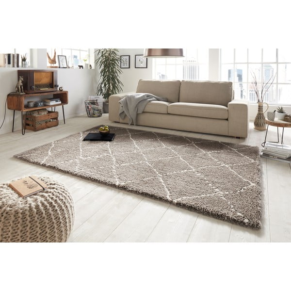 Covor maro deschis Mint Rugs Hash, 80 x 150 cm-image-4