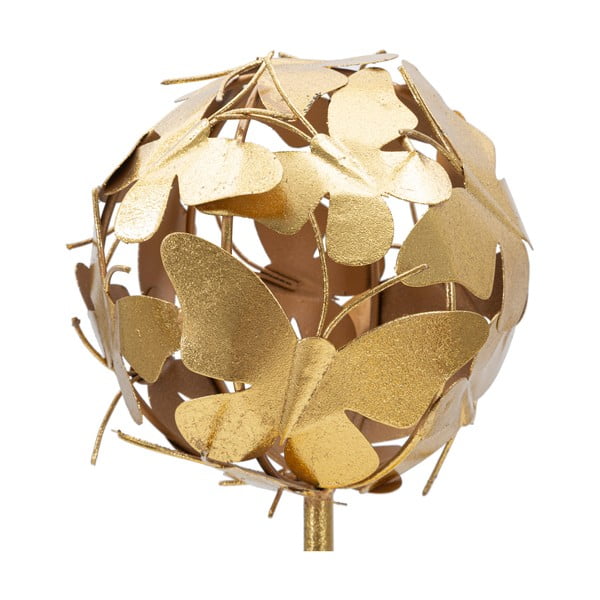 Statuetă metalică în decor auriu Mauro Ferretti Butterfly-image-3