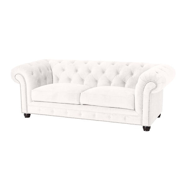 Canapea Max Winzer Orleans Velvet Light, 216 cm, crem-image-1
