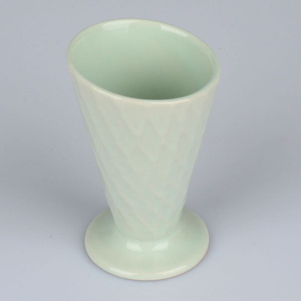 Pahar din ceramică pentru înghețată Dakls Green, verde