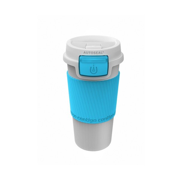 Pahar de voiaj Premier Housewares Morgan, 360 ml, turcoaz-image-2