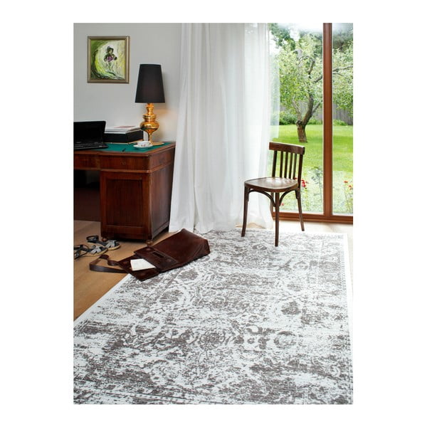 Covor reversibil Narma Palmse, 160 x 230 cm, alb-image-3