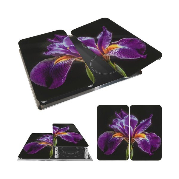 Protecții de aragaz 2 buc. din sticlă temperată 52x30 cm Abdeckplatte  – Wenko-image-3