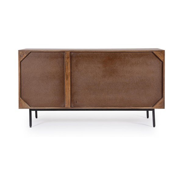 Comodă în culoare naturală din lemn de mango 140x75x40 cm Tadita – Bizzotto-image-3