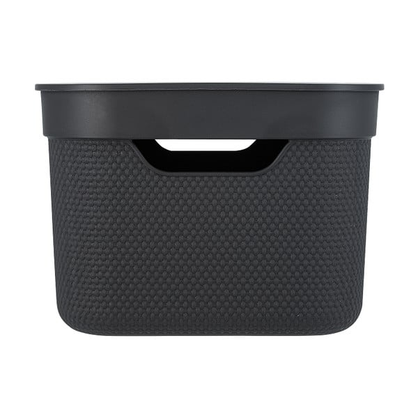 Cutie de depozitare din plastic cu capac Deco  - Rotho-image-3