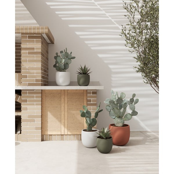 Ghiveci din ceramică făcut manual ø 20 cm Aura – Artevasi-image-2