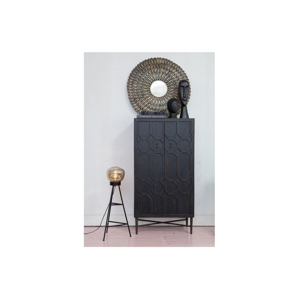 Lampadar BePureHome Dome, înălțime 84 cm, negru-image-1
