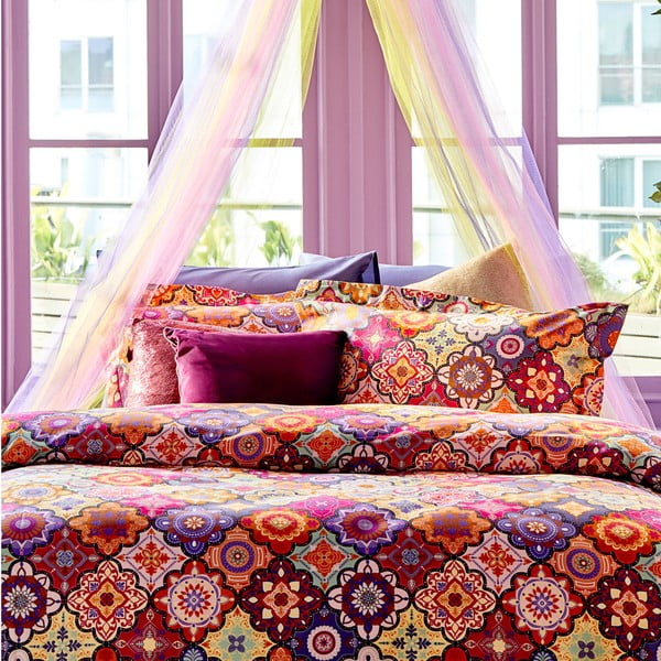 Set lenjerie de pat Bella Maison Moroccan, 200 x 220 cm-image-2