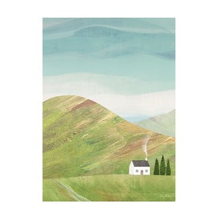 Poster 30x40 cm Mountains II - Travelposter