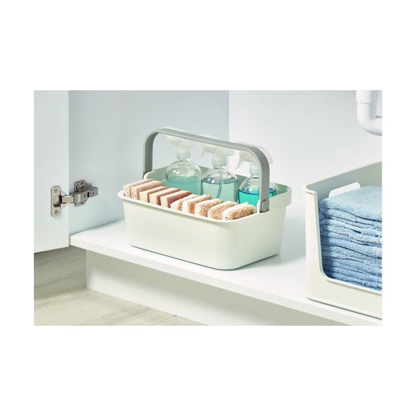 Coș depozitare iDesign Eco Tote, alb-image-4