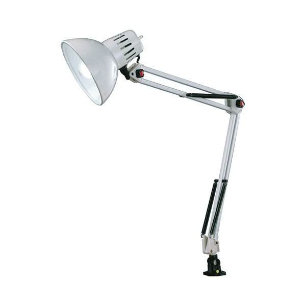 Veioză albă cu structură flexibilă/cu clemă (înălțime 73,5 cm) Tajo – Trio-image-3