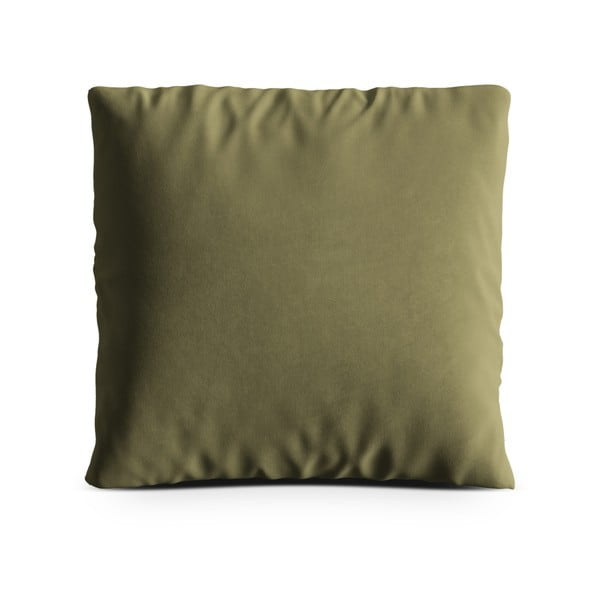 Pernă pentru canapea verde cu tapițerie din catifea Kemi – Cosmopolitan Design