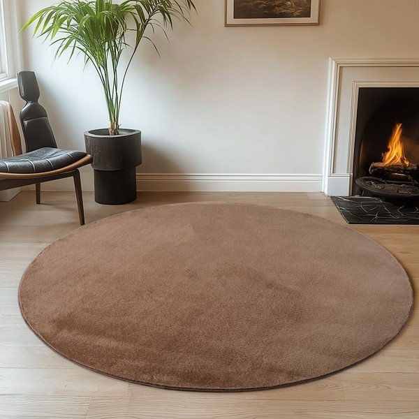 Covor maro rotund ø 160 cm Joy 1400 – Ayyildiz Carpets-image-1