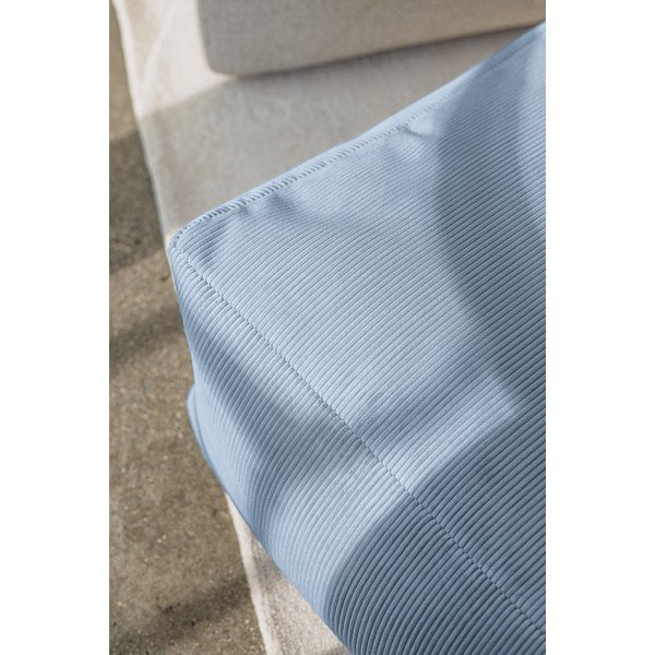 Puf albastru deschis cu tapițerie din catifea reiată Keno – noo.ma-image-2