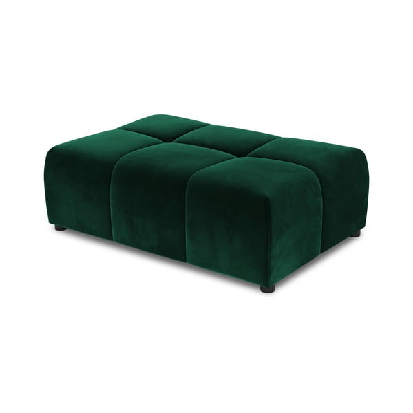 Modul pentru canapea verde cu tapițerie din catifea Rome Velvet - Cosmopolitan Design