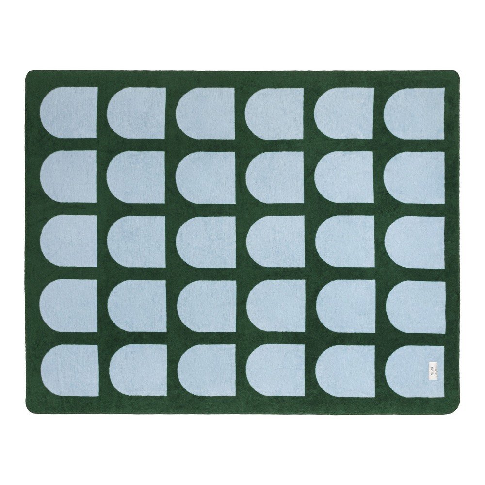 Pătură verde/albastră 150x200 cm Gilli – noo.ma