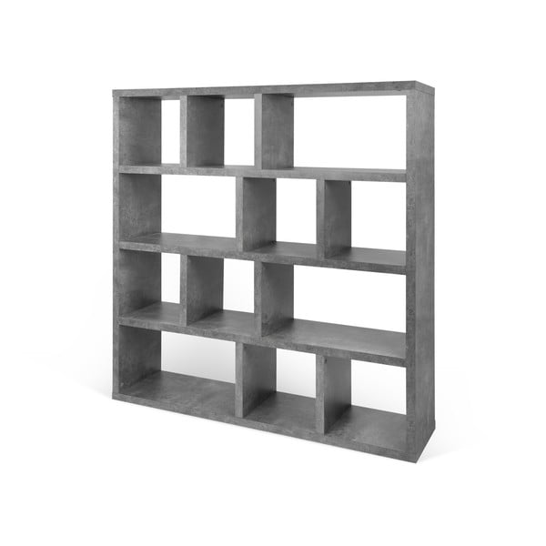 Bibliotecă gri cu aspect de beton 150x159 cm Berlin – TemaHome-image-2