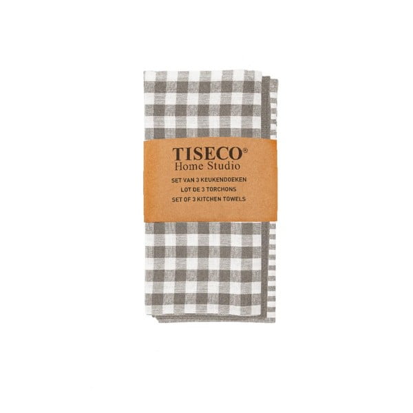 Prosoape de bucătărie 3 buc. din bumbac 70x50 cm Lines - Tiseco Home Studio-image-1