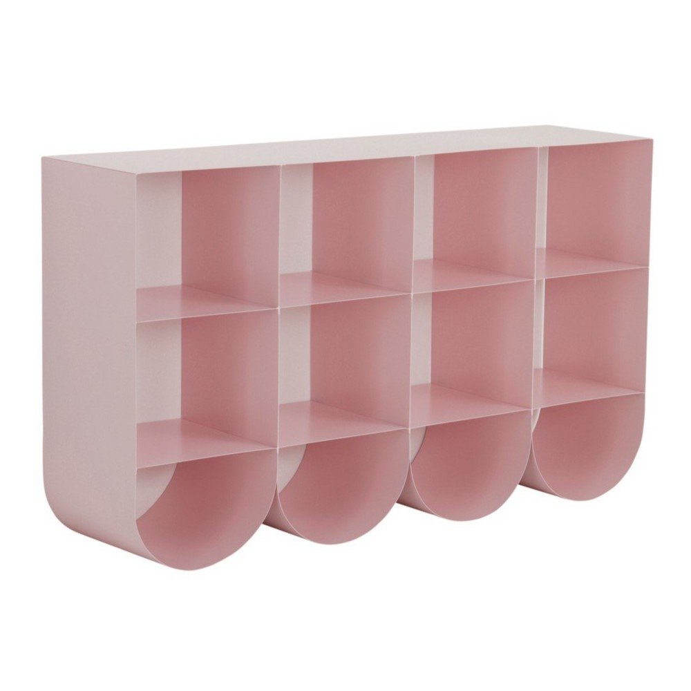Pantofar roz suspendat din oțel 120x70x30 cm Waway – Jotex