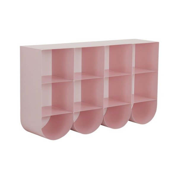 Pantofar roz suspendat din oțel 120x70x30 cm Waway – Jotex