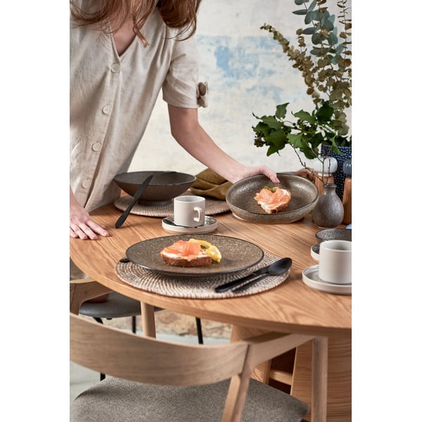 Suport din ratan pentru farfurie Tiseco Home Studio, ⌀ 36 cm, alb-image-4