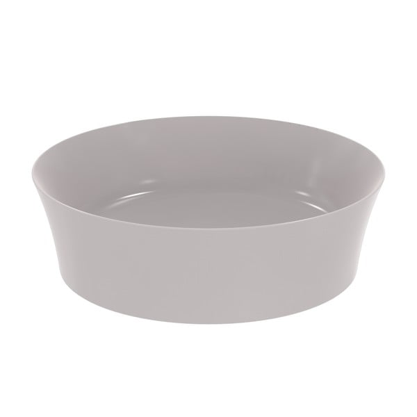 Chiuvetă gri deschis rotundă din ceramică ø 40 cm Ipalyss – Ideal Standard-image-4
