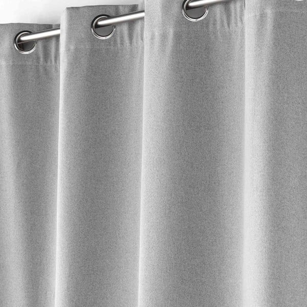 Draperie gri deschis antifonică 140x260 cm Jupiter – douceur d'intérieur-image-1