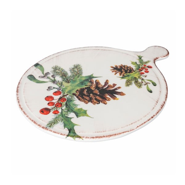 Suport servire de Crăciun din ceramică Villa d'Este Ortisei, ø 21 cm