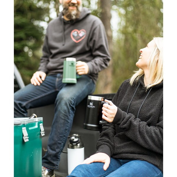 Cană termos neagră din oțel inoxidabil 700 ml The Big Grip Beer Stein Black – Stanley-image-1