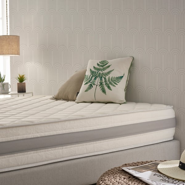 Saltea fermă/mediu-fermă din spumă reversibilă 120x200 cm Naturcare Aloe Vera – Moonia-image-3