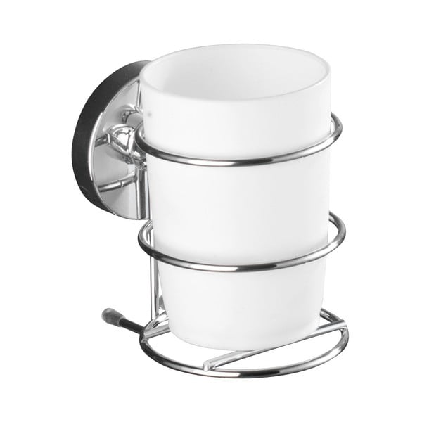 Suport autoadeziv pentru periuțe de dinți Wenko Vacuum-Loc, 11,5 x 7,5 cm-image-2