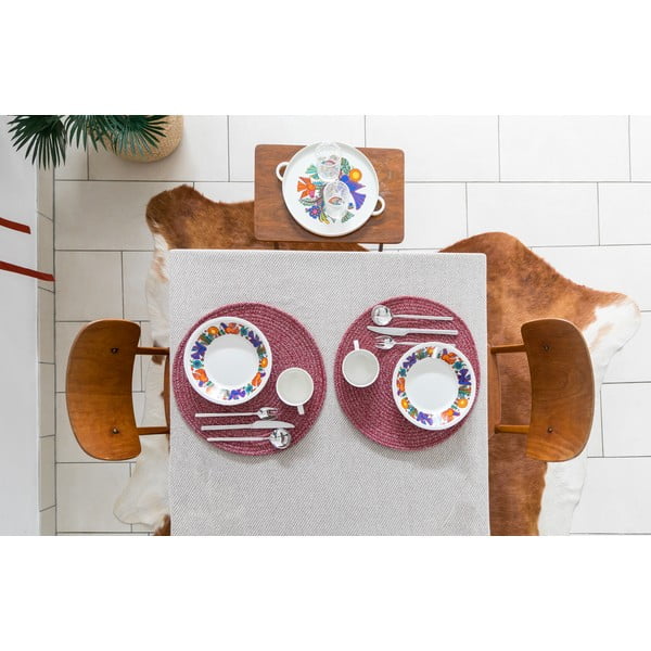 Suport pentru farfurie din amestec de bumbac Tiseco Home Studio, ø 38 cm, natural-image-4