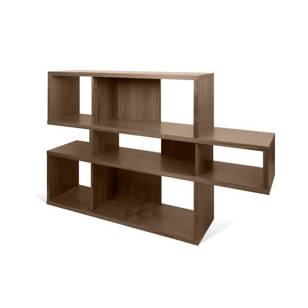 Bibliotecă TemaHome London Small, 156 x 100 cm, maro închis-image-3