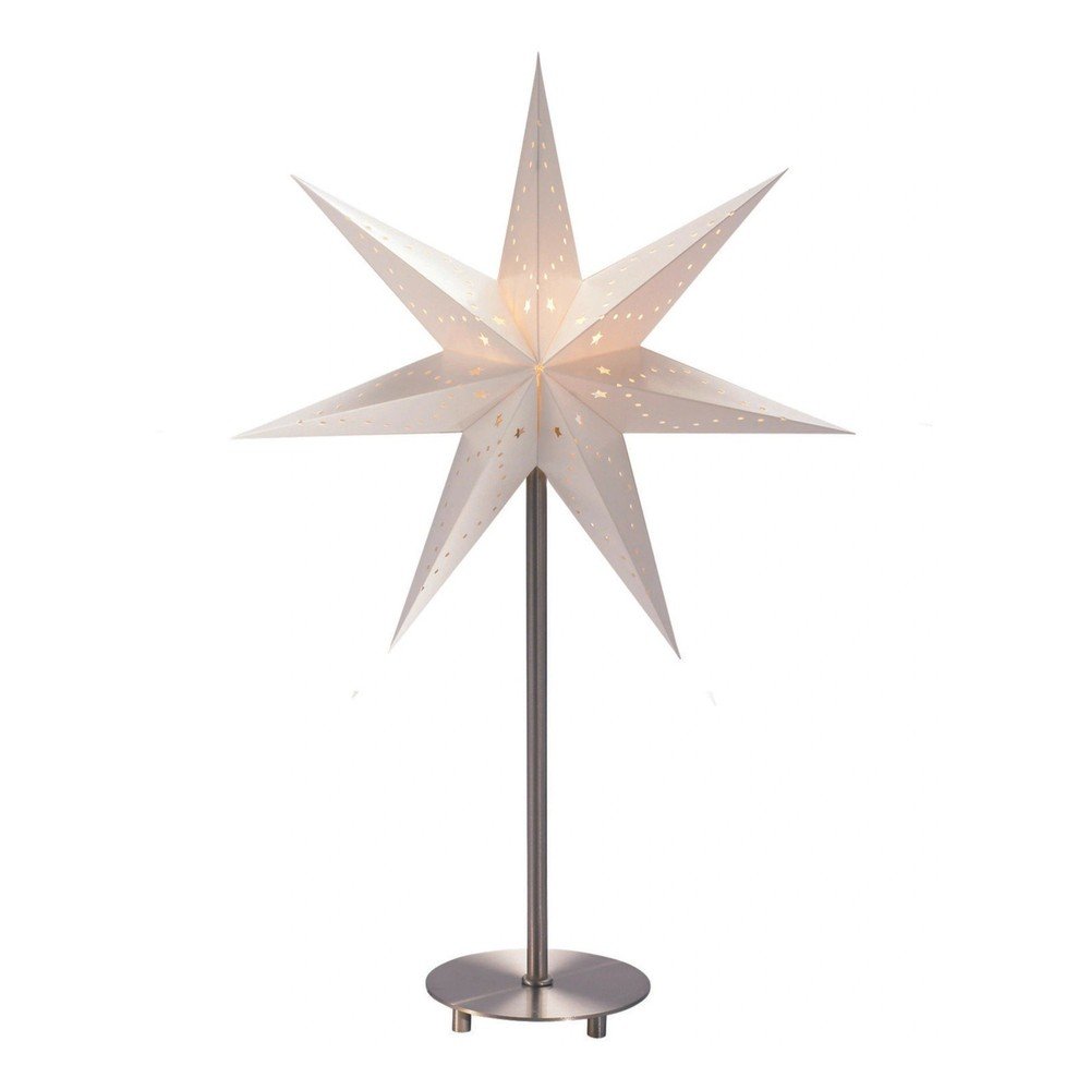 Decoratiune luminoasa Markslöjd Saturnus, inaltime 52 cm, alb