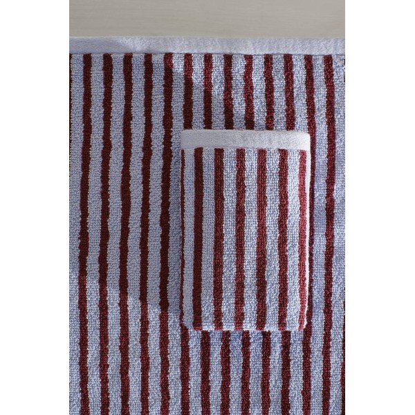 Prosoape burgundy/albastru-deschis 2 buc. din bumbac 30x50 cm Dixie – Jotex-image-1