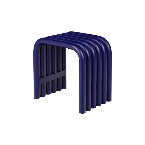 Scaun de grădină albastru din metal Nokk – noo.ma