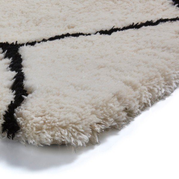 Covor Think Rugs Morocco Dark, 200 x 290 cm, bej-negru-image-3