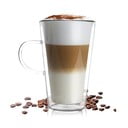 Cană cu perete dublu Vialli Design Amo Latte, 320 ml
