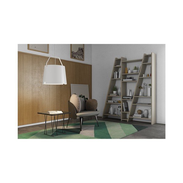 Măsuță TemaHome Helix din marmură, cu picioare negre, 50 cm, negru-image-2