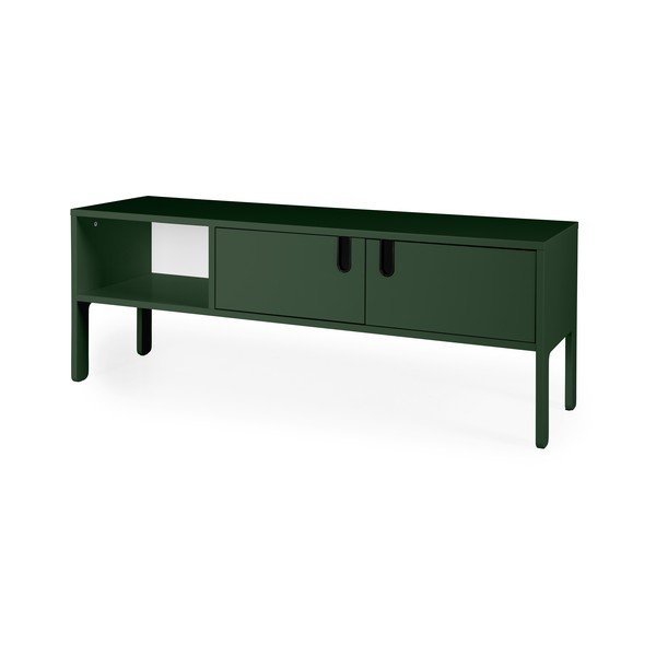 Comodă TV Tenzo Uno, lățime 137 cm, verde închis-image-2