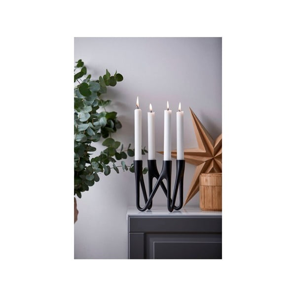 Sfeșnic Morsø Roots, negru-image-4