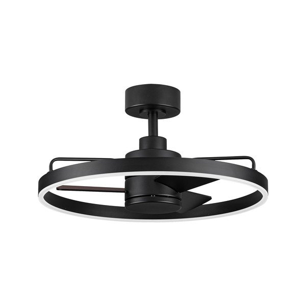 Plafonieră negru-mat LED cu intensitate reglabilă din metal Lunair – Nova Luce