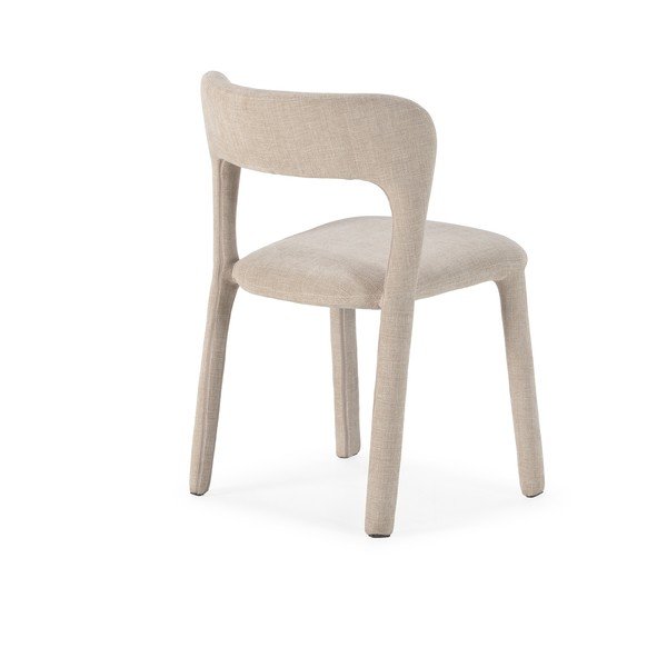 Scaun de living bej tapițat Lilia – MOME-image-1