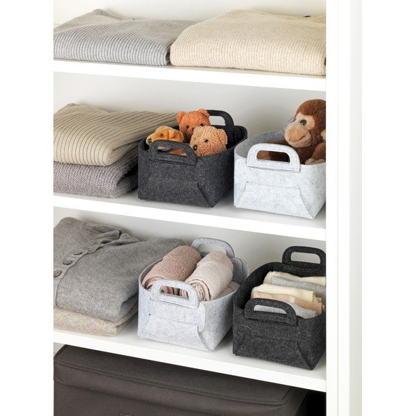 Coșuri de depozitare 2 buc. din material textil Nina – Wenko-image-3